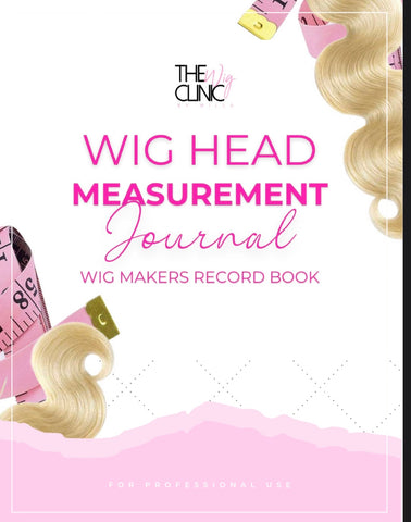 Wig Making Head Measurement Journal