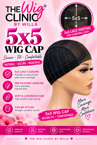 5x5 The Wig Clinic by Willa — Professional Wig-Making Caps