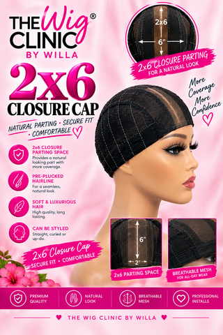 2x6 The Wig Clinic by Willa — Professional Wig-Making Caps