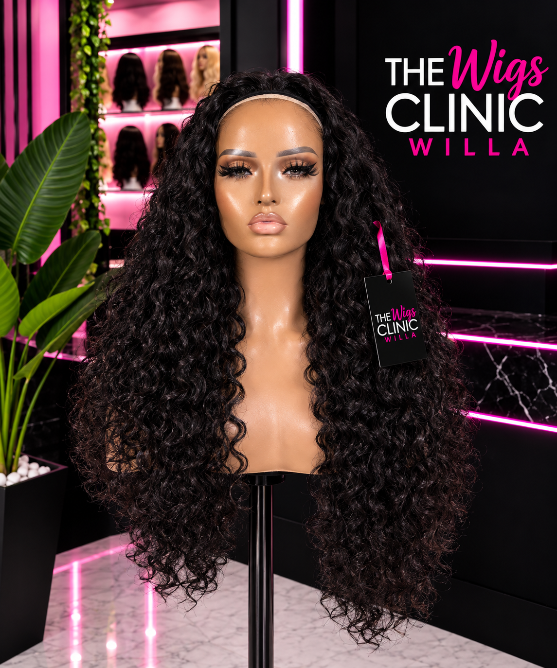 Dominican Curl  Flip Over Wig