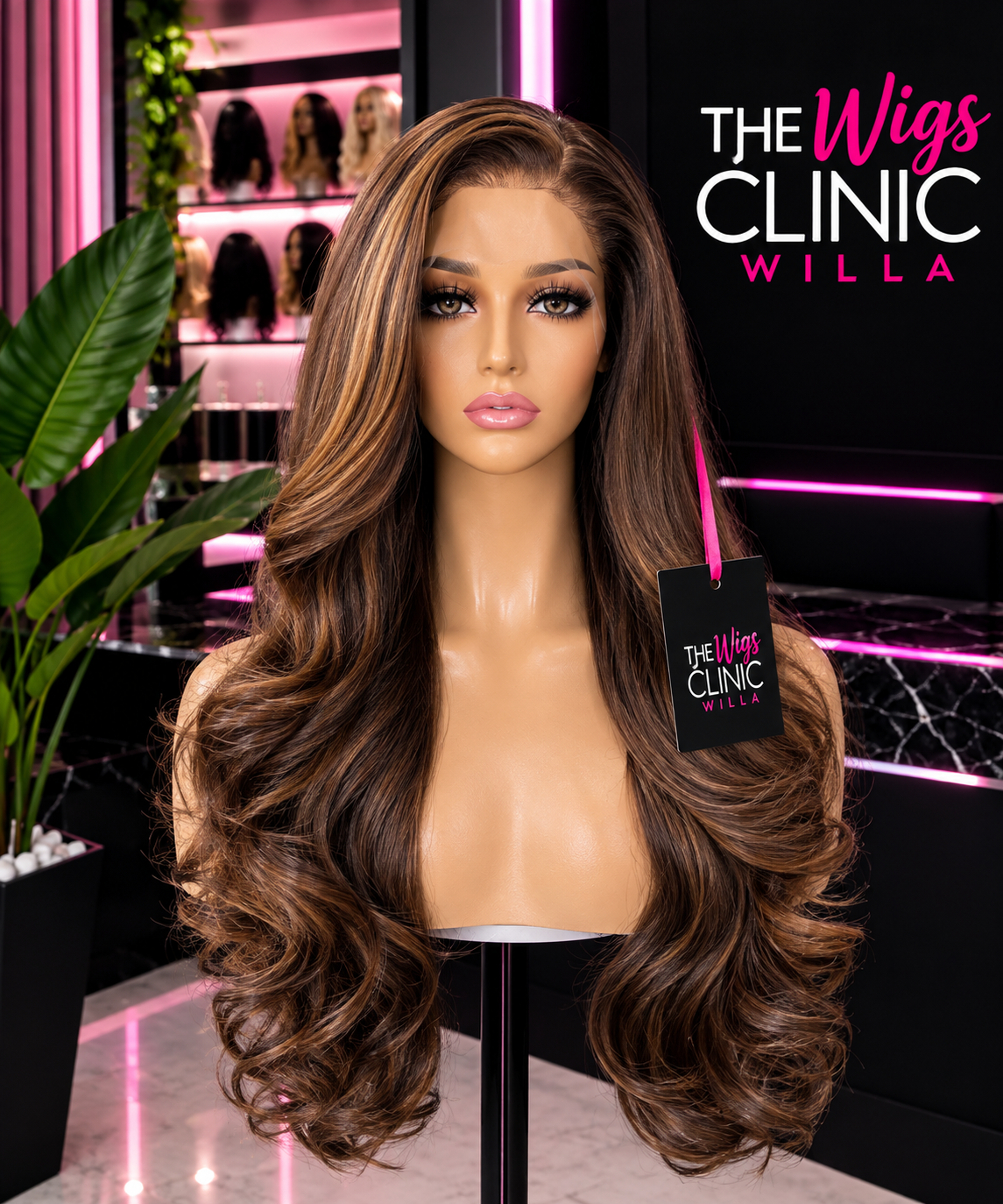 The Wigs Clinic — Premium HD Lace Synthetic Fiber Wig 08
