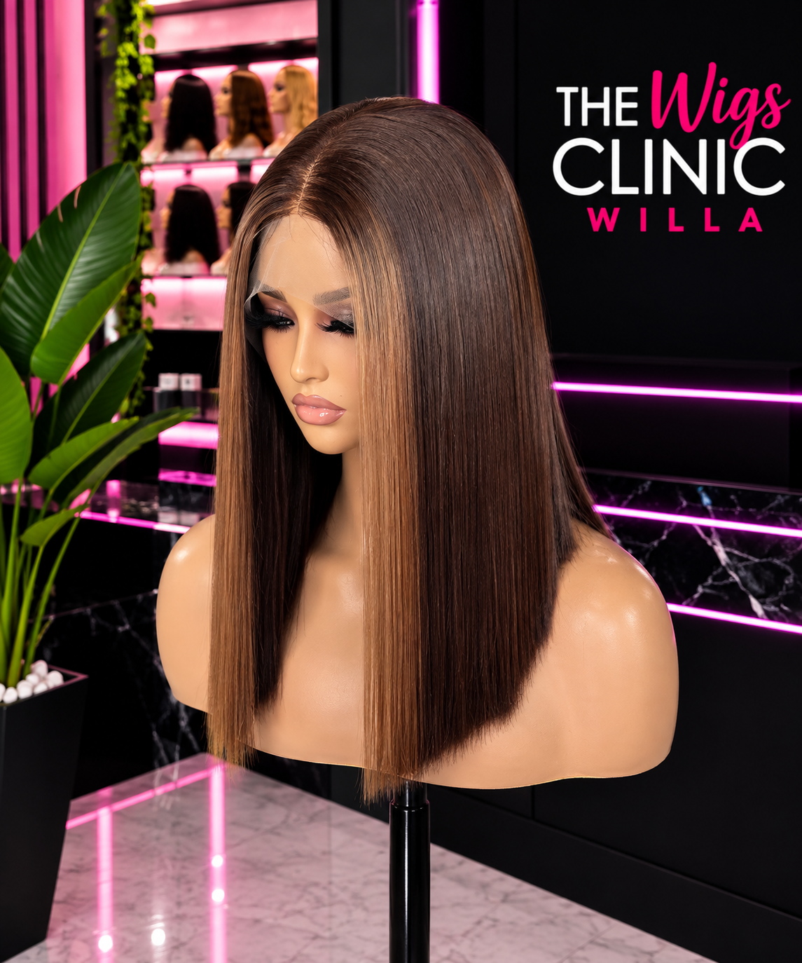 The Wigs Clinic — Premium HD Lace Synthetic Fiber Wig 06